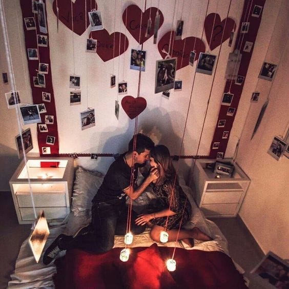 Tổ chức sinh nhật cho người yêu bất ngờ tại nhà