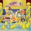 Trang trí bàn sinh nhật chủ đề hải dương cho bé XV011