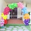 Cổng chào trang trí sinh nhật nhiều màu XV012