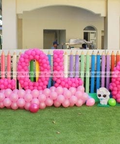 Bong bóng tạo hình chữ LOL 6 XV013