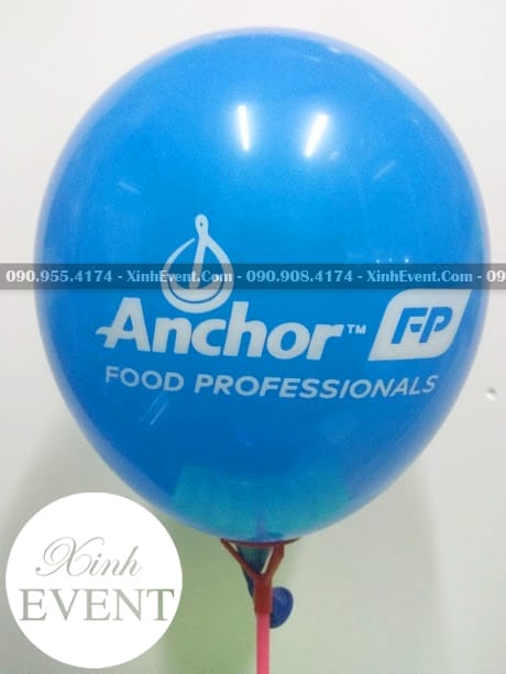 Bong Bóng In Logo Thương Hiệu Công Ty Anchor XV004
