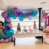 Trang trí bàn sinh nhật theo chủ đề công chúa Jasmine XV060