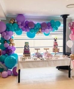 Trang trí bàn sinh nhật theo chủ đề công chúa Jasmine XV060