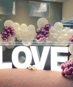 Backdrop sự kiện trang trí tiệc cưới XV063