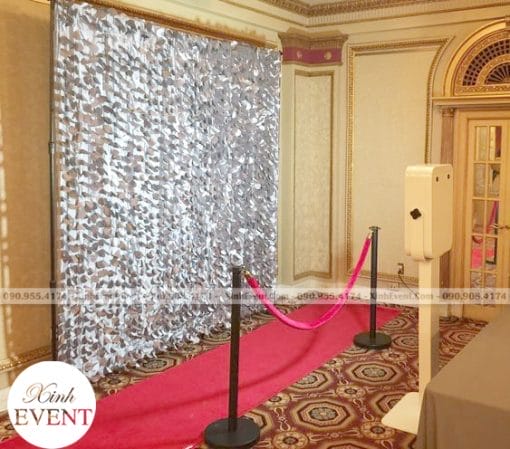 Backdrop khai trương sự kiện XV040