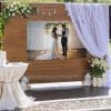 Backdrop tiệc cưới phong cách Bohemian XV082