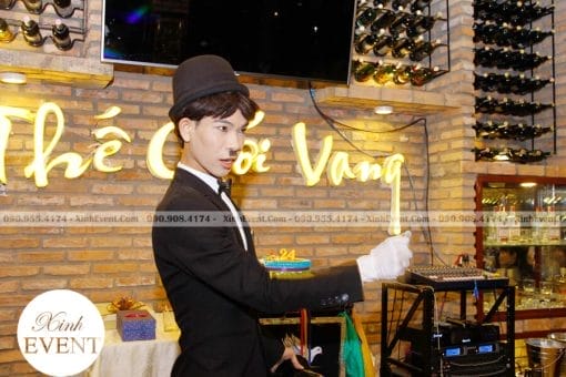 Thuê dịch vụ biểu diễn ảo thuật trong sự kiện XV120