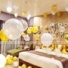 Bóng bay sinh nhật trang trí tại phòng ngủ - khách sạn XV131
