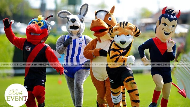 Cho thuê mascot đa dạng giá tốt tại TPHCM XV232