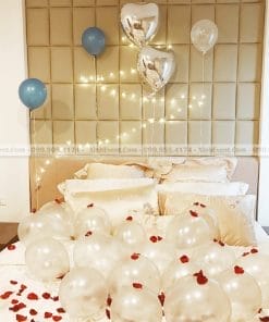 Trang trí bong bóng sinh nhật lãng mạn mà đơn giản tại nhà XV158