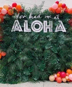 Backdrop sinh nhật phong cách Aloha XV255