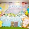 Bàn trang trí tiệc sinh nhật 3D cực đẹp cho bé yêu XV203
