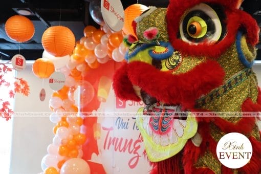 Dịch vụ múa lân cho một buổi tiệc trung thu thật sinh động XV253