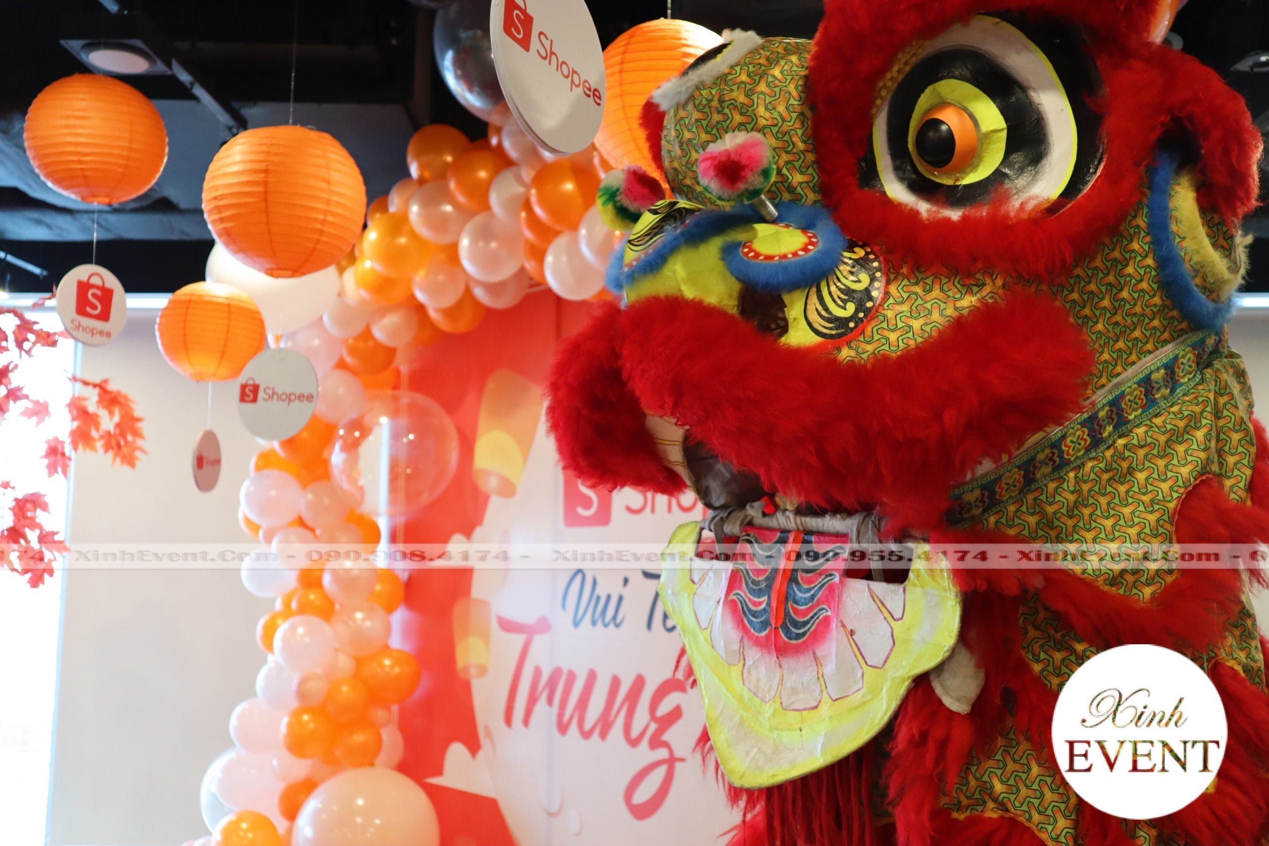 Dịch vụ múa lân cho một buổi tiệc trung thu thật sinh động XV253