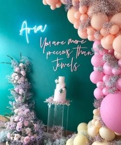 Backdrop trang trí sinh nhật tại nhà XV258