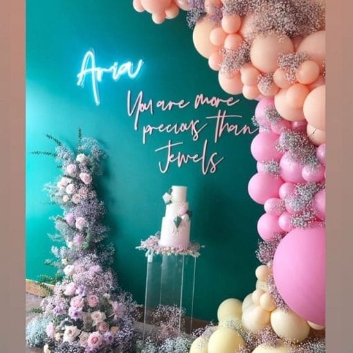 Backdrop trang trí sinh nhật tại nhà XV258