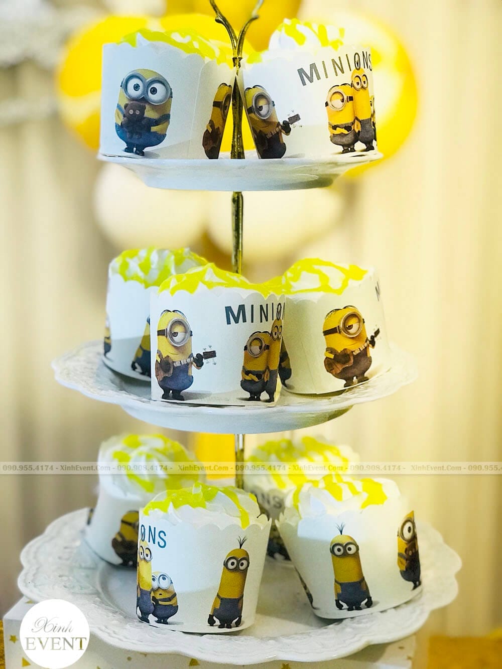 Bánh trang trí sinh nhật bé Hải Minh
