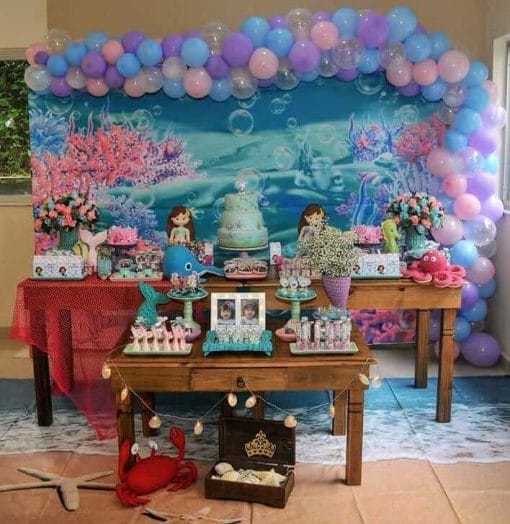 Bàn quà sinh nhật tiên cá XV277