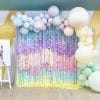 Backdrop sinh nhật tua rua cầu vồng XV331