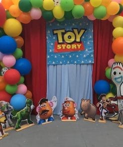 Backdrop sih nhật chủ đề Toy Story với thiết kế khổng lồ và vô cùng dễ thương XV297
