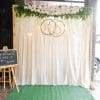 Backdrop cưới đơn giản tại nhà XV328