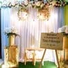 Backdrop tiệc cưới Rustic XV291