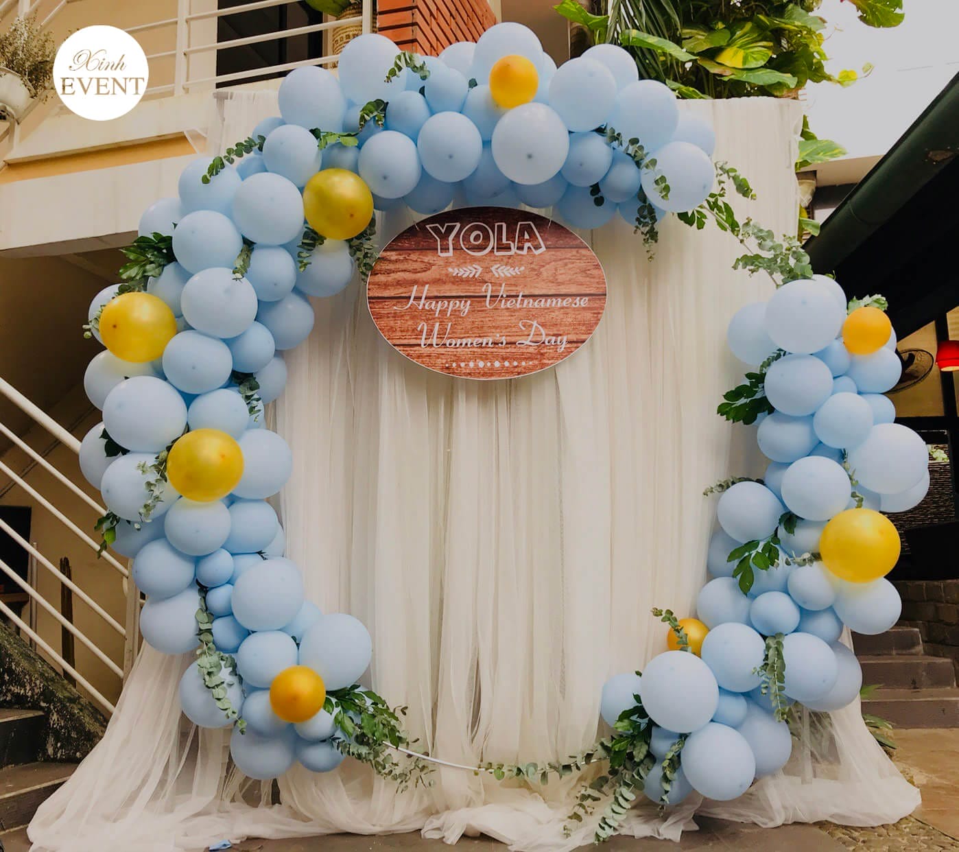 Backdrop sự kiện 20-10 Yola XV330