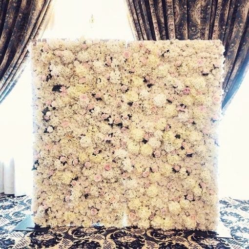backdrop hoa trang trí tiệc cưới XV379