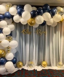 Backdrop sinh nhật bé trai XV380