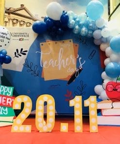 Backdrop sự kiện 20-11 chào mừng ngày nhà giáo Việt Nam XV386