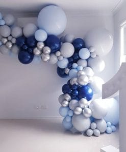 Dây bong bóng trang trí tiểu cảnh thôi nôi bé trai XV377