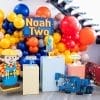 Bàn quà sinh nhật bé trai chủ đề kiến trúc sư XV434