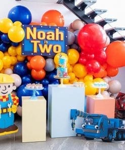 Bàn quà sinh nhật bé trai chủ đề kiến trúc sư XV434