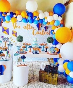 Trang trí bàn quà sinh nhật đi tìm kho báu XV523
