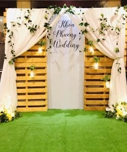 Backdrop tiệc cưới ballet XV543