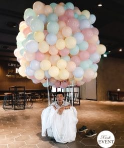 Tiểu cảnh bong bóng pastel XV512