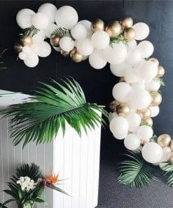Dây bong bóng trang trí bàn quà tiệc cưới XV418