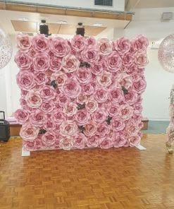 Backdrop hoa giấy trang trí tiệc cưới XV424