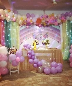 Trang trí sinh nhật trọn gói cho bé gái XV443
