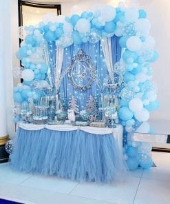 Trang trí bàn quà sinh nhật giáng sinh XV568