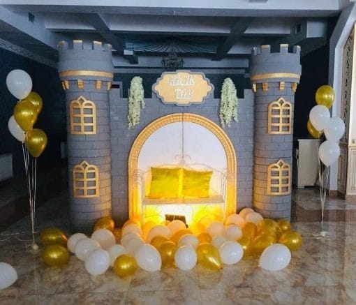 Tiểu cảnh sinh nhật lâu đài XV607