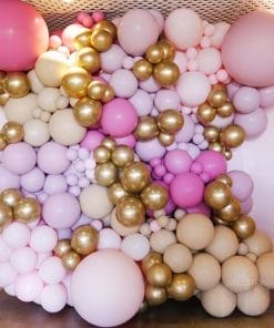 Tường bong bóng sang trọng trang trí backdrop sinh nhật XV601