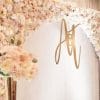 Backdrop tiệc cưới hoa tươi lãng mạn XV611