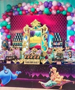Bàn quà trang trí sinh nhật trọn gói Aladin XV621