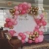 Backdrop trang trí bộ sản phẩm sinh nhật trọn gói bé Zeri XV636