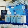 Bàn quà thôi nôi chủ đề khinh khí cầu XV654