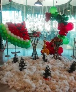 Tiểu cảnh bong bóng chủ đề dưa hấu XV622