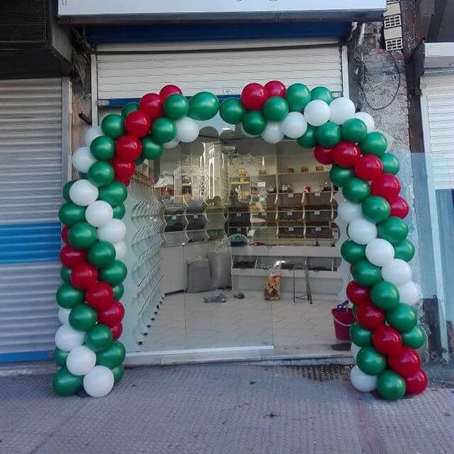 Cổng chào bong bóng giáng sinh XV699