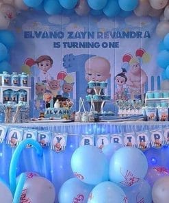 Trang trí sinh nhật trọn gói the boss baby XV701