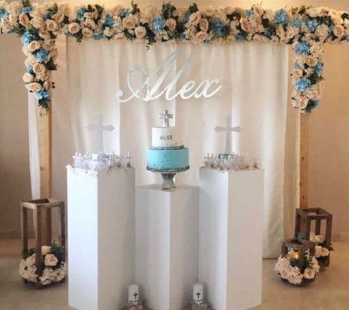 Bộ sản phẩm trang trí tiểu cảnh sinh nhật đơn giản tại nhà XV672